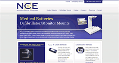 Desktop Screenshot of ncebattery.com